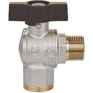 Mercury vinkel kuglehane 3/4'' nippel/muffe T-greb