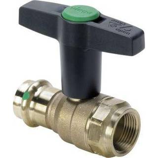 Viega Easytop kuglehane 15 mm x 1/2'', Muffe/muffe, Siliciumbronze