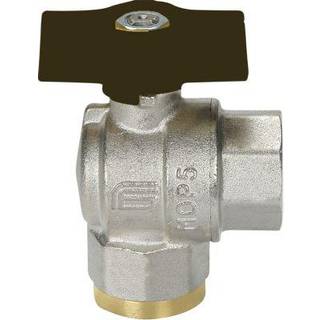 Mercury vinkel kuglehane 1'' muffe/muffe T-greb