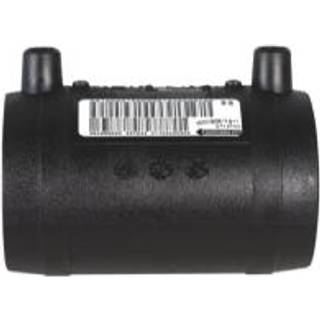Frialen PE El-svejsemuffe 140mm PN16. SDR11 - SDR 17,6. Med fjernbart centerstop.
