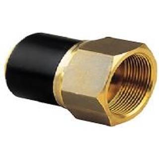 Georg Fischer ELGEF Plus PE Overgangsmuffe 63 mm x 1'' PN16 PE100-SDR11. Messing