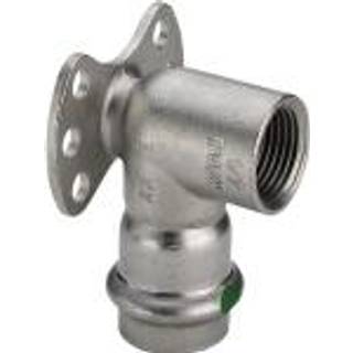 Viega Sanpress Inox dækvinkel 15 mm x 1/2" rustfrit stål