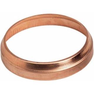 Brøndkrave uden muffe 76/116 mm Kobber