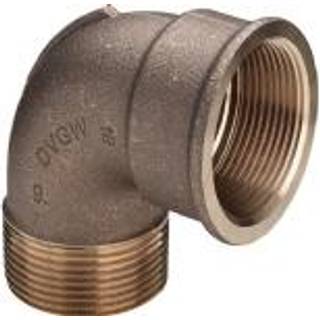 PURAFIT vinkel 1/2'' muffe/nippel. 90°. Siliciumbronze. Blyfri.