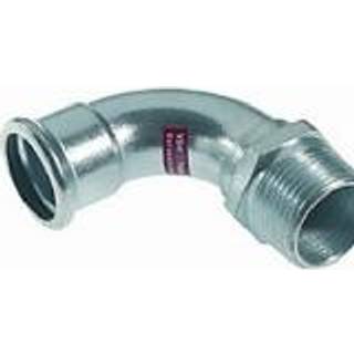 Geberit FZ press overgang bøjning 18 mm x 1/2", nippel, M-bakke