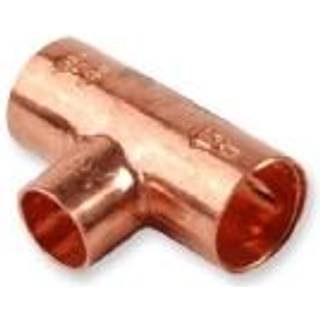 Viega T-stykke 22 x 15 x 22 mm kobber