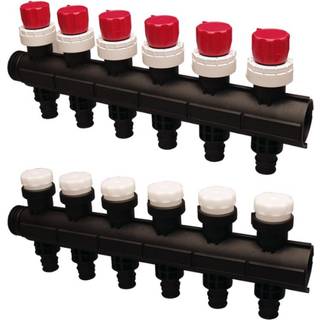 Uponor Vario Plus Pro Fordelerrør 17 x 2 mm 6 omveje
