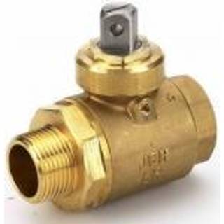 Kuglestophane Med Muffe Og Nippel 1.1/4"