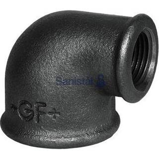 +Gf+ Vinkel Sort Mf/Mf 90Gr 1X3/4 Gf Georg Fischer