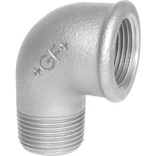 +GF+ Vinkel 90° galvaniseret muffe/nippel 1/8