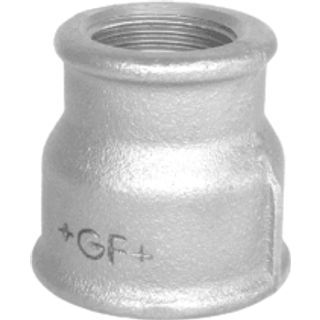 +GF+ Formmuffe galvaniseret reduktion 3/4" x 1/2"
