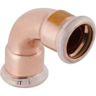 Bøjning cug 90gr 22mm mf/mf t/gas