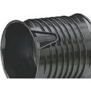 Wavin X-Stream dobbeltmuffe 110mm, DN100, sort PP