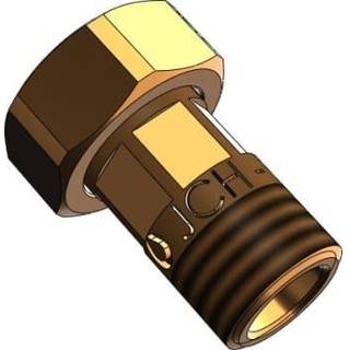 JCH målerforskruning 2086 1" x 3/4" x 50 mm rødgods