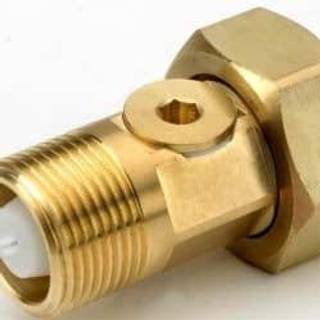 JCH vandmålerforskruning 3/4" x 1" med VA godkendt kontraventil