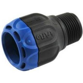 Isiflo SPRINT overgang med nippel 25 mm x 3/4''. komposit