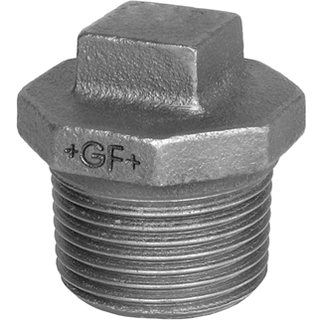 Georg-Fischer Prop sort med rand 1/4
