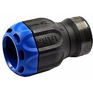 Isiflo SPRINT overgang med muffe 25 mm x 1''. komposit