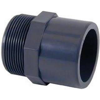 PVC gevindnippel 32 mm x 34"