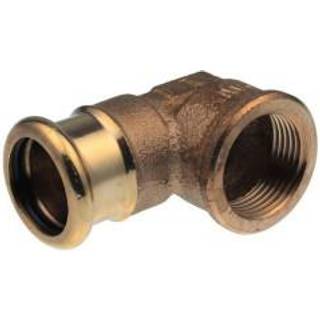Vsh Fabrieken Vinkel vsh 90° muffe/muffe 22 mm x 34 cu