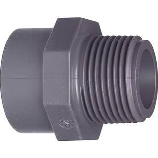 +GF+ Overgang/mxng PVC 25/20 mm X 1/2" n/mxn
