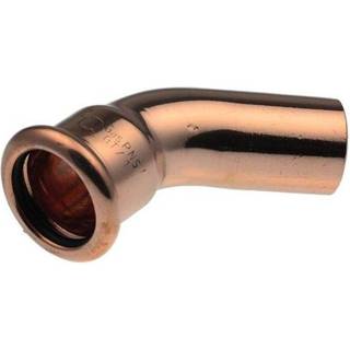 Vsh Fabrieken Bøjning vsh 45° muffe/nippel 22 mm cu