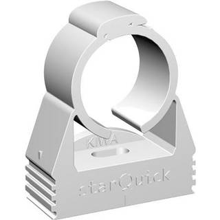 Plastrørbærer Starquick Hvid Ø 16-20Mm Walraven