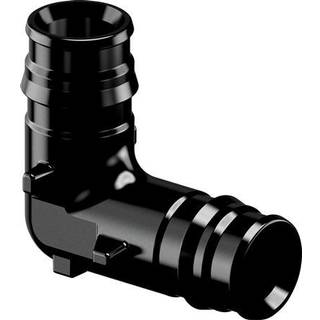Uponor Q&E vinkel 90° PPSU sort 20 mm