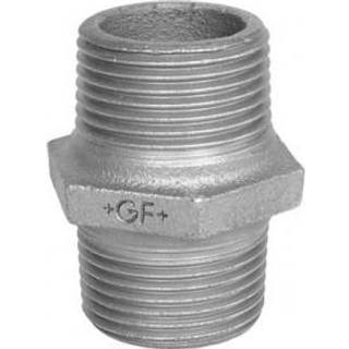 Brystnippel galvaniseret 1"