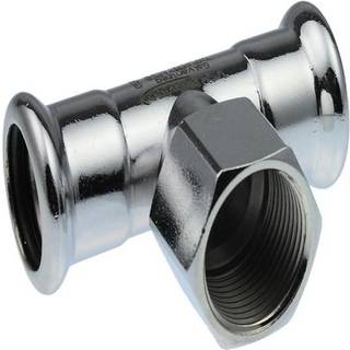 Vsh Fabrieken Vsh tee muffe/muffe/muffe 28 mm x 1/2x28 mm fz