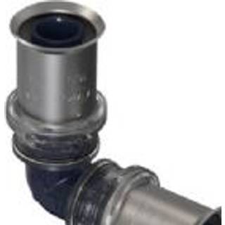 Wavin Tigris K5 vinkel 40 mm. 90gr. PPSU. Til U, UP, H, B , TH bakker