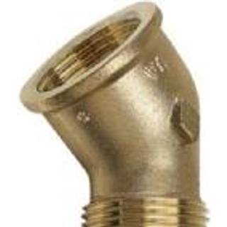 PURAFIT vinkel 1.1/2'' muffe/nippel. 45°. Siliciumbronze. Blyfri.