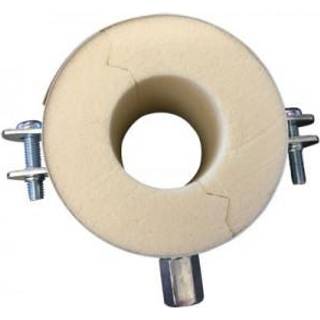 Isoglobal rørbærer vvs 32x20 mm. M8/M10 inkl. Galv. Bøjle og isolering.