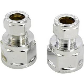 Monteringssæt/klemring Armatur Slange/kobberrør ½"X10 Mm Krom ✓ På lager - klar til levering og afhentning