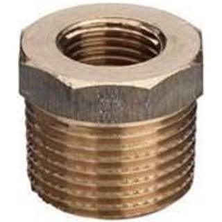 Viega Nippelmuffe 2 1/2" x 1 1/2" rødgods