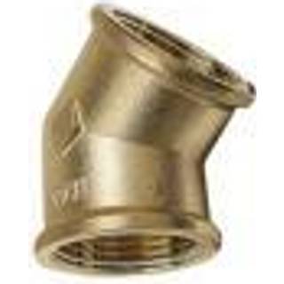 PURAFIT vinkel 1'' muffe/muffe. 45°. Siliciumbronze. Blyfri.