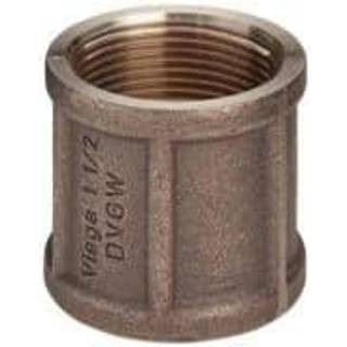 Viega Muffe 1/4" rødgods