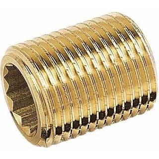 PURAFIT nippelrør 1/2''. Sammenskåret. Siliciumbronze. Blyfri.