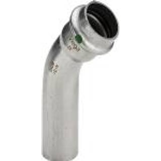 Viega Sanpress Inox bøjning 45° 15 Rustfritstål/blank, 435387