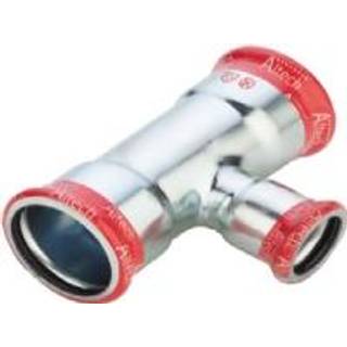 FZ press t-stykke 54-28-54mm. Til varmesystemer. M-bakke