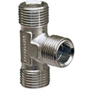 Uponor kompressionstee nippel/nippel/nippel 3/4"