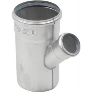 Blücher EuroPipe grenrør 45°. 75/50 mm syrefast stål