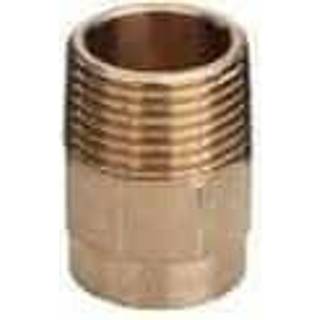 Lodde overgangsnippel 1.1/4" - 35 mm. M/rørgevind nippel og loddemuffe
