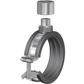 Rørbøjle BSH 1/2" M8/10 58 - 61 mm m/isolering Flamco Trippel
