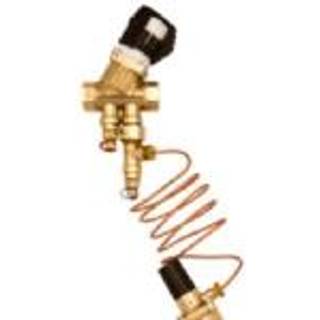 Frese PV SIGMA Compact Differenstrykregulator DN32 M/M med 2 aftapventiler. Trykområde 20-80 Kpa