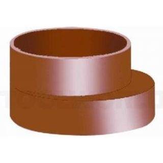 Düker SML Reduktion DN100-DN70, længde 85mm , rød