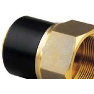 Georg Fischer ELGEF Plus PE Overgangsmuffe 63 mm x 2'' PN16 PE100-SDR11. Messing