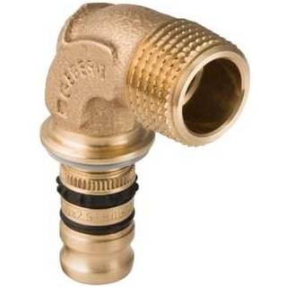 Geberit mepla bøjning 90° med udvendigt gevind: d=20mm, r=3/4