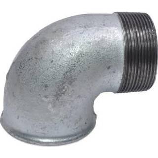 +Gf+ Vinkel Galv. Mf/Np 90Gr 1 1/2 Gf Georg Fischer