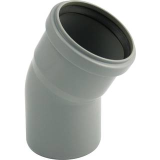 Nicoll HTP afløbsbøjning 30° Ø50 mm grå